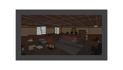 Unturned Painting - Courtroom barricade icon