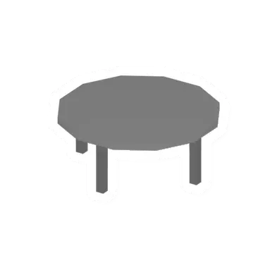 Unturned Metal Circular Table barricade icon