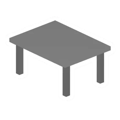 Unturned Metal Rectangular Table barricade icon