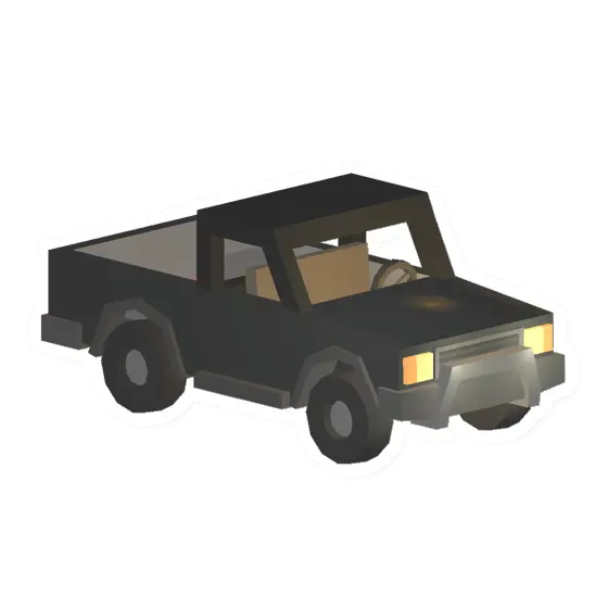 Unturned Black Pickup Truck icon