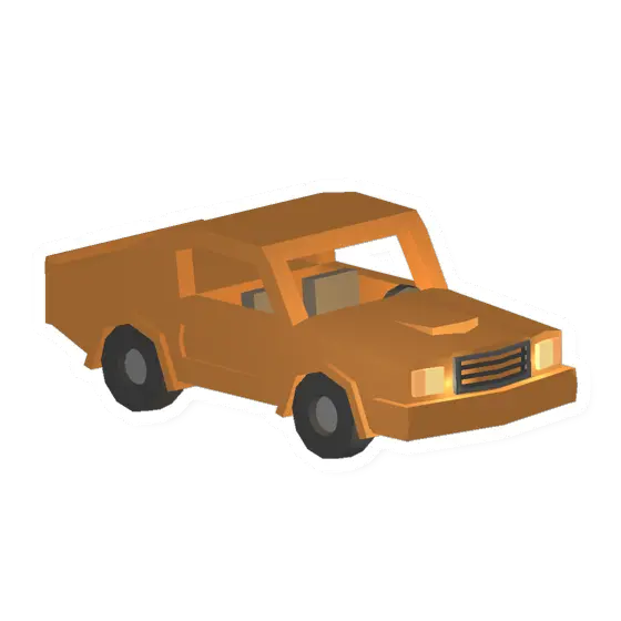 Unturned Orange Muscle Car icon