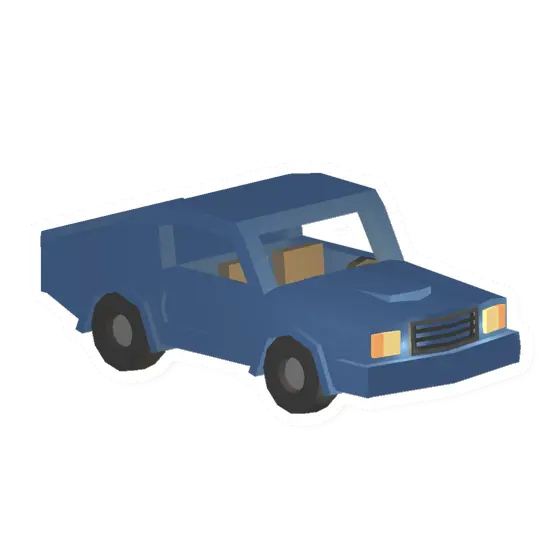 Unturned Blue Muscle Car vehicle icon