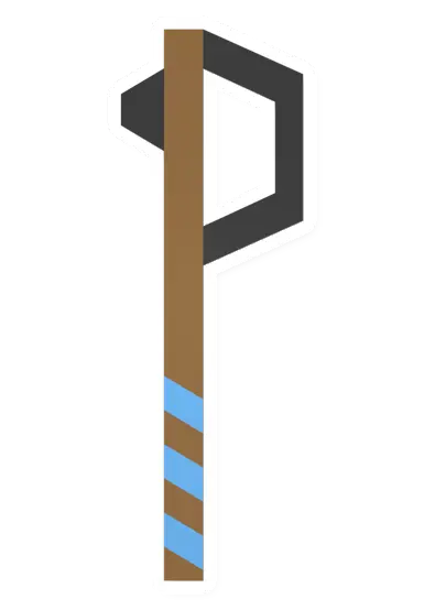 Unturned Obsidian Axe melee weapon icon