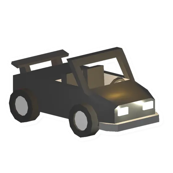 Unturned Black Sportscar vehicle icon