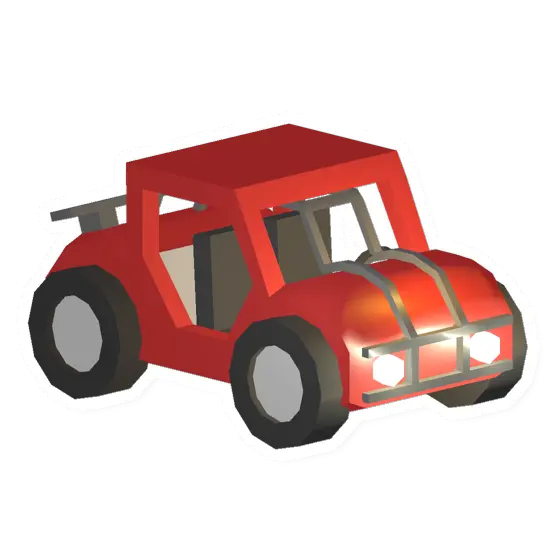 Unturned Red Dune Buggy vehicle icon