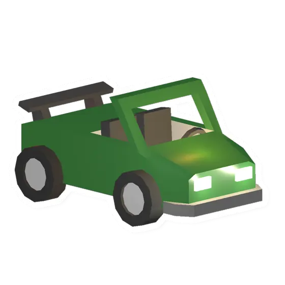 Unturned Green Sportscar vehicle icon