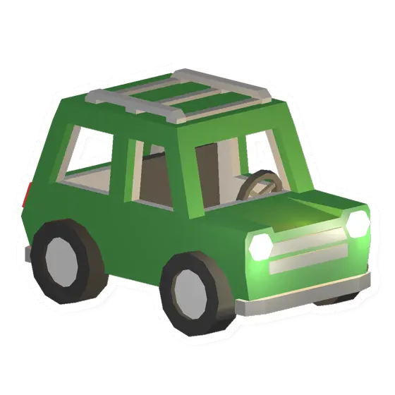 Unturned Green Cooper vehicle icon