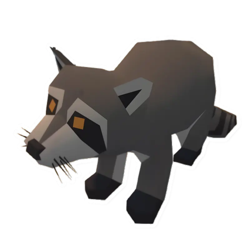 Unturned Raccoon animal icon