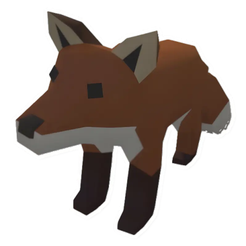Unturned Fox animal icon