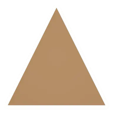 Unturned Triangular Sandstone Roof barricade icon