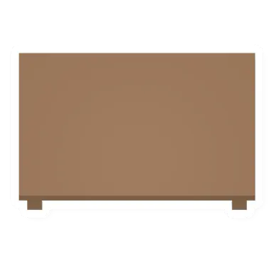 Unturned Wood Table barricade icon