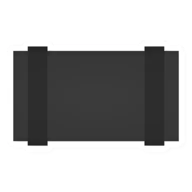 Unturned Black Bedroll barricade icon