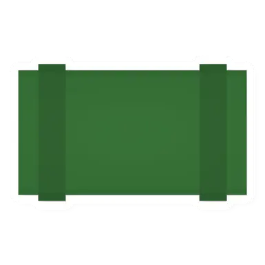 Unturned Green Bedroll barricade icon