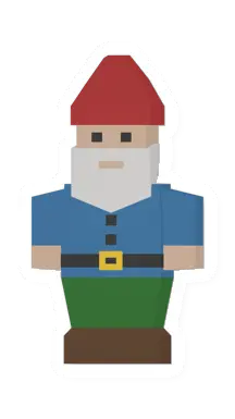Unturned Garden Gnome barricade icon