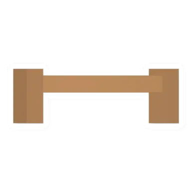 Unturned Adobe Bench barricade icon