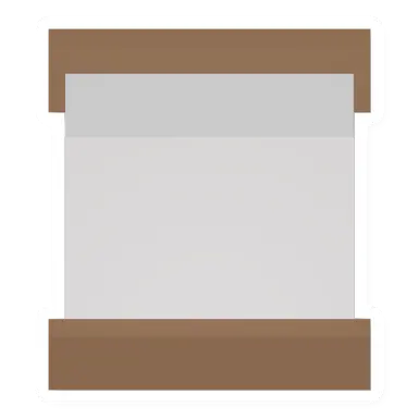 Unturned White Wood Double Bed barricade icon