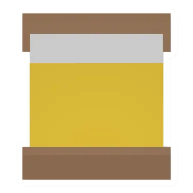 Unturned Yellow Wood Double Bed barricade icon