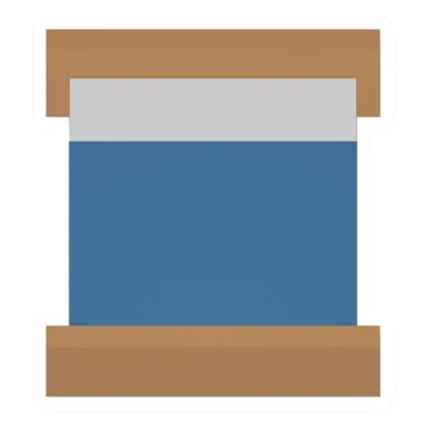 Unturned Blue Adobe Double Bed barricade icon