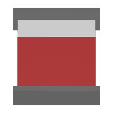 Unturned Red Metal Double Bed barricade icon