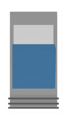 Unturned Blue Concrete Bed barricade icon