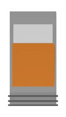 Unturned Orange Concrete Bed barricade icon