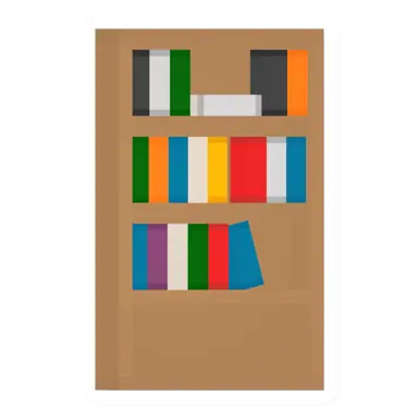 Unturned Large Adobe Bookshelf item icon