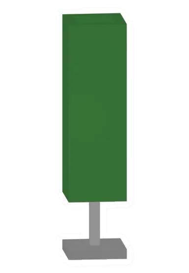 Unturned Green Lamp barricade icon