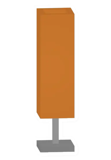Unturned Orange Lamp barricade icon