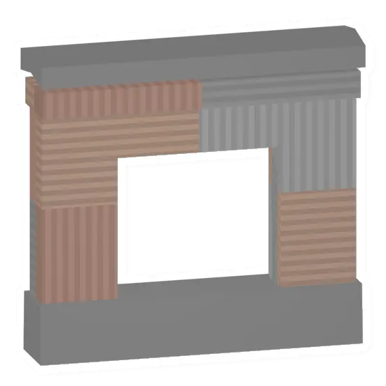 Unturned Tall Scrap Garage barricade icon
