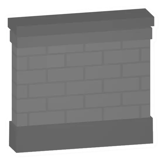 Unturned Tall Concrete Wall barricade icon