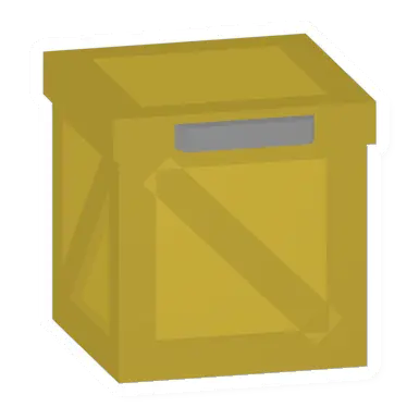 Unturned Fishing Golden Crate barricade icon