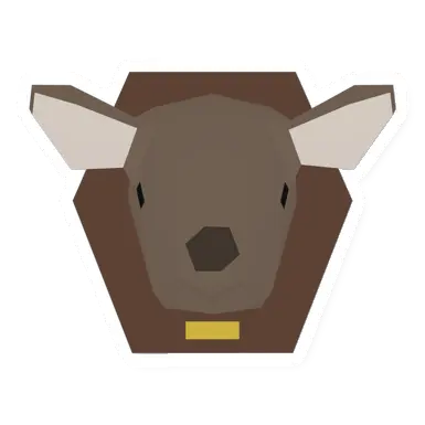 Unturned Female Deer Trophy barricade icon