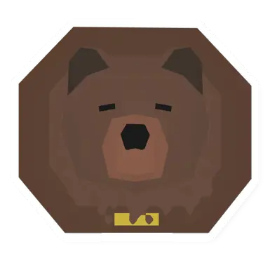 Unturned Grizzly Trophy barricade icon
