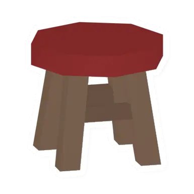 Unturned Wood Stool barricade icon