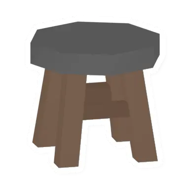 Unturned Wood Stool barricade icon