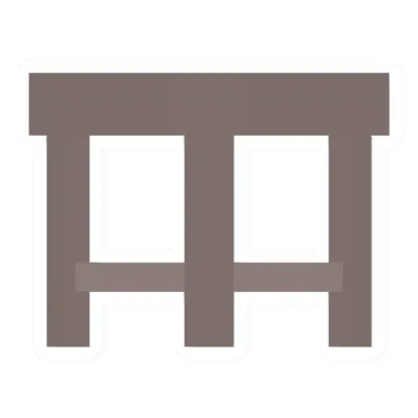 Unturned Scrap Triangle Platform barricade icon