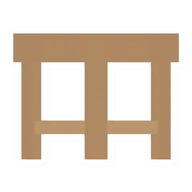 Unturned Sandstone Triangle Platform barricade icon