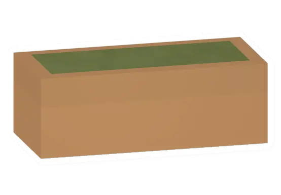 Unturned Sandstone Planter barricade icon