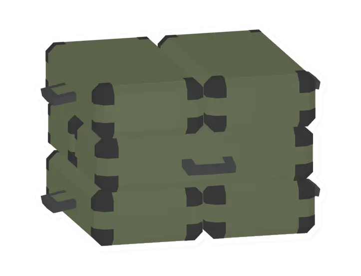 Unturned Stack of Cache 42 Weapon Cases barricade icon