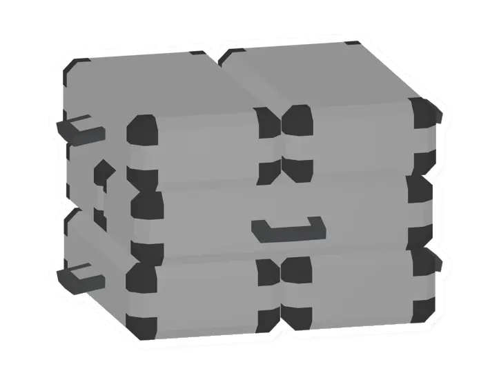 Unturned Stack of Civilian Weapon Cases barricade icon