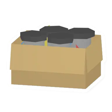 Unturned Capacitor Stack barricade icon