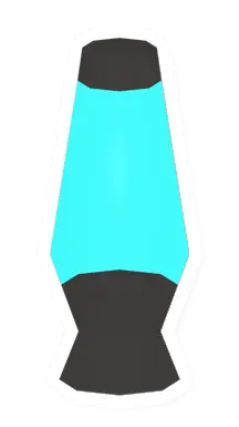 Unturned Cyan Lava Lamp barricade icon