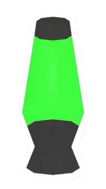Unturned Green Lava Lamp barricade icon