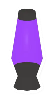Unturned Purple Lava Lamp barricade icon