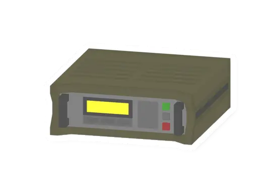 Unturned Military Radio barricade icon