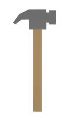 Unturned Hammer melee weapon icon