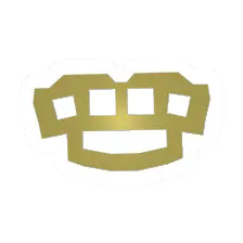 Unturned Brass Knuckle melee weapon icon
