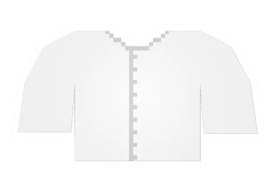 Unturned White Gown Top clothing icon
