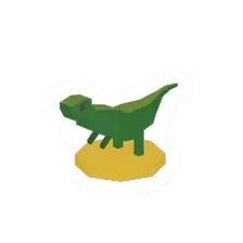 Unturned Small Dinosaur Trophy barricade icon
