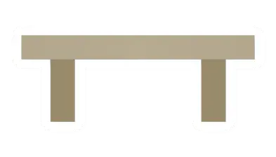 Unturned Circular Palm Table barricade icon